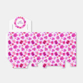 Stiefmütterchen rosa Aquarellkunst Danke Geschenkb Geschenkschachtel (Ungefaltet)