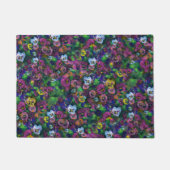 Stiefmütterchen [rosa] Outdoor-Teppich Fußmatte (Vorderseite)