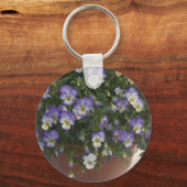 Stiefmütterchen Schlüsselanhänger (Vorderseite)