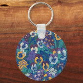 Stiefmütterchen Schlüsselanhänger (Vorderseite)