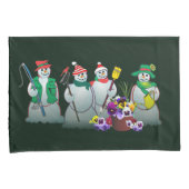 Stiefmütterchen/Schneeschuhkissen 2019 Kissenbezug (Vorderseite-Rechts)