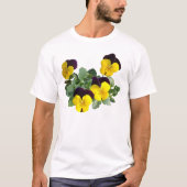 Stiefmütterchen-Sorbet Gelber Sprung T-Shirt (Vorderseite)