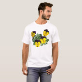 Stiefmütterchen-Sorbet Gelber Sprung T-Shirt (Vorne ganz)