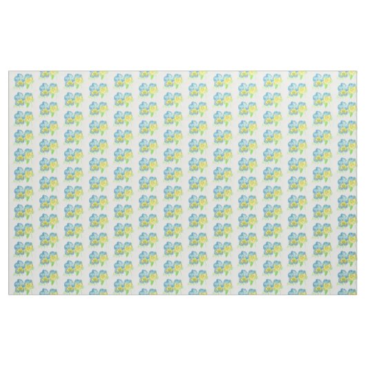 Stiefmütterchen Stoff (Yard (91,4 cm))