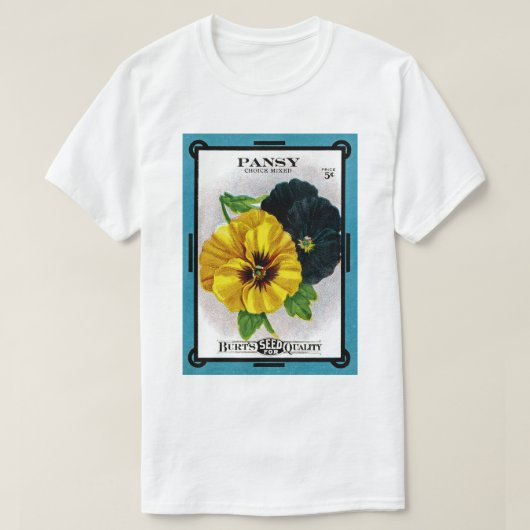 Stiefmütterchen T-Shirt (Design vorne)