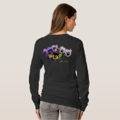 Stiefmütterchen t - Shirt 20 (Schwarz voll)
