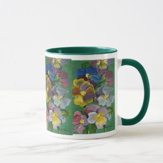 Stiefmütterchen Tasse