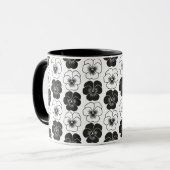Stiefmütterchen Tasse (Vorderseite Links)