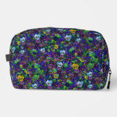 Stiefmütterchen Toilettenbeutel [lila] Waschbeutel (Vorderseite)
