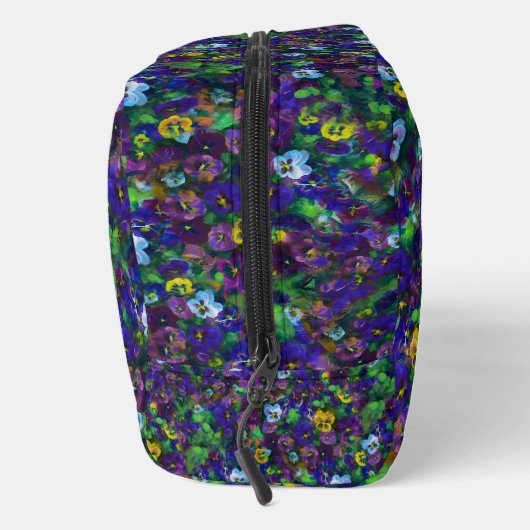 Stiefmütterchen Toilettenbeutel [lila] Waschbeutel (Rechts)