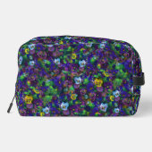 Stiefmütterchen Toilettenbeutel [lila] Waschbeutel (Rückseite)