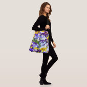 Stiefmütterchen Tragetaschen Mit Langen Trägern (Am Model)