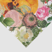 STIEFMÜTTERCHEN UND BLUMEN-GARTEN Seidenpapier (Ausschnitt)