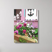 Stiefmütterchen und Fleur-de-lis - Martha's Vineya Leinwanddruck (Vorderseite)