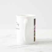 Stiefmütterchen und Fleur-de-lis - Martha's Vineya Porzellantasse (Rückseite)