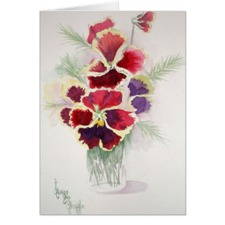 Stiefmütterchen und Mutterschaf im Gelee-Glas