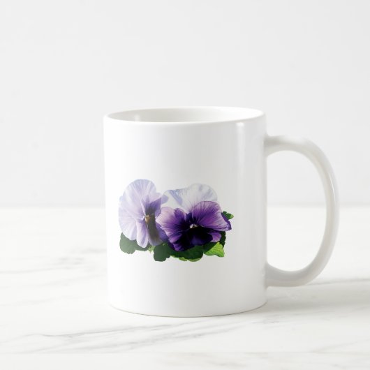 Stiefmütterchen verrät ein Geheimnis Kaffeetasse (Rechts)