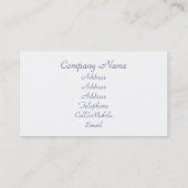 STIEFMÜTTERCHEN VISITENKARTE (Rückseite)