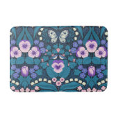 Stiefmütterchen, Vögel und Schmetterlinge Badematte (Vorderseite)