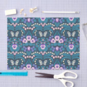 Stiefmütterchen, Vögel und Schmetterlinge Seidenpapier (Handwerk)