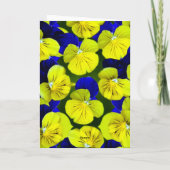 Stiefmütterchen werden bald gesund karte (Rückseite)