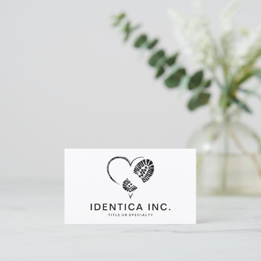 Stiefmütze Visitenkarte (Stehend Vorderseite)