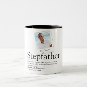 Stiefvater Definition Foto Zweifarbige Tasse