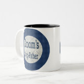 Stiefvater der Bräutigam-Tasse Zweifarbige Tasse (Vorderseite Links)