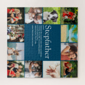 Stiefvater, Stiefpapa Definition 12 Foto Blau Lust Puzzle (Horizontal)
