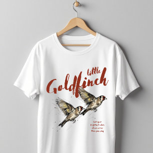 Stieglitz Kleiner Vogelbeobachter T-Shirt