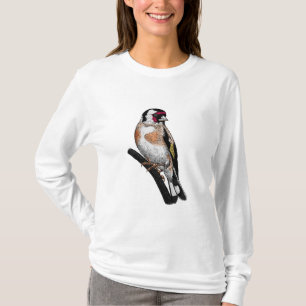 Stieglitzzeichnung T-Shirt