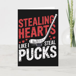 Stiehl Herzen Hockey Wie ich Puck Valentinstag ste Karte