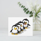 Stiel Postkarte (Stehend Vorderseite)