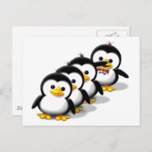 Stiel Postkarte (Vorne/Hinten)