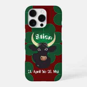 Stier 21. April bis 20. Mai iPhone Hüllen 16 Pro Hülle