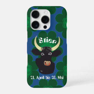 Stier 21. April bis 20. Mai iPhone Hüllen 16 Pro Hülle