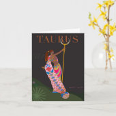 Stier-Anmerkung Karte (Gelbe Blume)