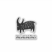 Stier Aufkleber (Vorderseite)