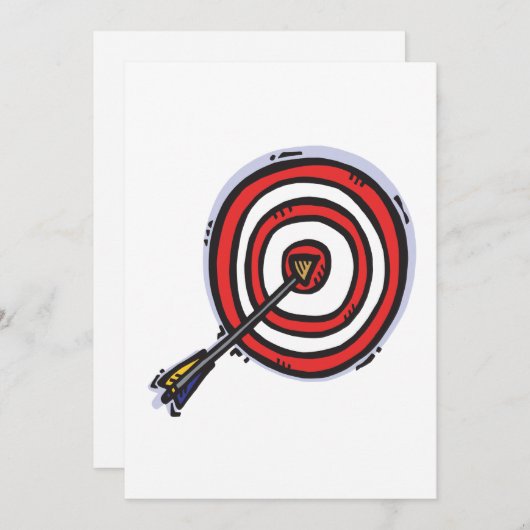 Stier-Auge 2 Einladung (Vorne/Hinten)