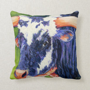 Stier-Augen-Kissen - Rodeo Stier Kissen