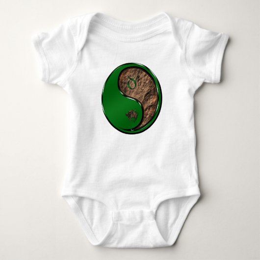 Stier Baby Strampler (Vorderseite)
