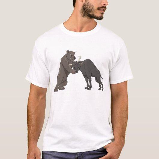 Stier-Bär 2 T-Shirt (Vorderseite)