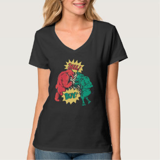 Stier Bär Börse Investor Dividende Kauf A T-Shirt