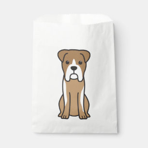 Stier-Boxer-HundeCartoon Geschenktütchen