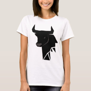 Stier Bull Zodiac Icon Geschenk T-Shirt