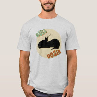 Stier-Bulldozer-Licht-T - Shirt