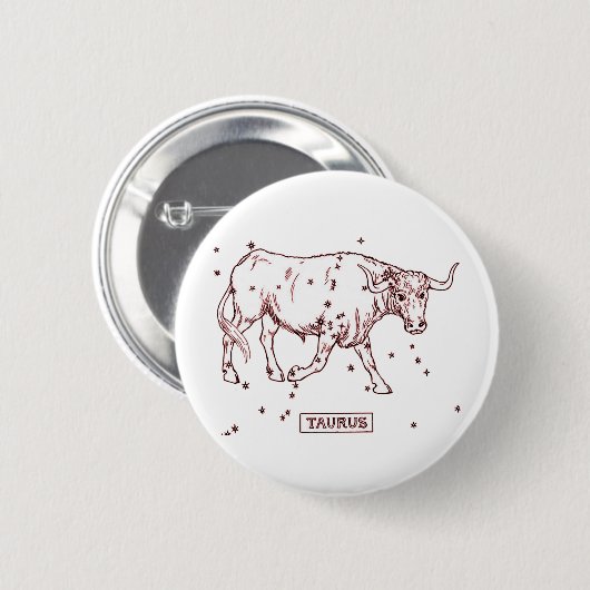 Stier Button (Vorne & Hinten)