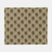 Stier Constellation Hevelius 1690 Gravur Fleecedecke (Vorderseite (Horizontal))