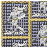 Stier das Stier minotaur Mannsgewebe Stoff (Muster)