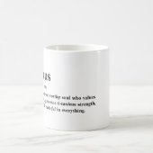 Stier Definition Ästhetik Astrologie Geschenk Kaffeetasse (Mittel)